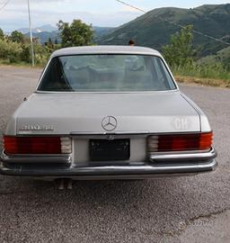 Mercedes 280 SE W116 d'epoca