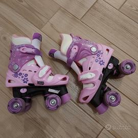 Pattini a rotelle regolabili 