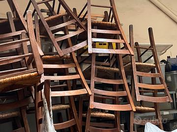 Sedie campagnole rinforzate con viti di acciaio