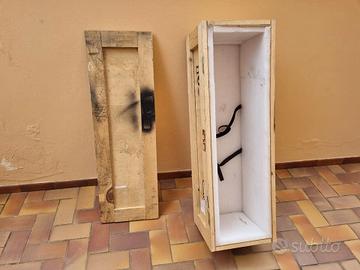 fly case cassa grande in legno
