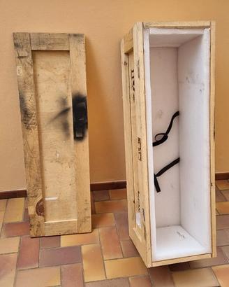 fly case cassa grande in legno