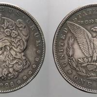 STATI UNITI USA 1 DOLLARO 1886 MORGAN PHILADELPHIA