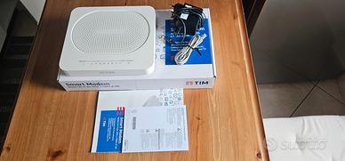 Smart modem wi-fi per adsl  e fibra di tim