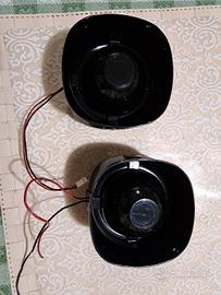 Tromba sirena x impianto allarme, coppia.