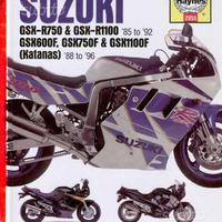 Manuali Suzuki GSX600-1100 tutti gli anni ITALIANO