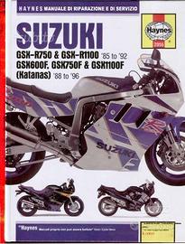 Manuali Suzuki GSX600-1100 tutti gli anni ITALIANO