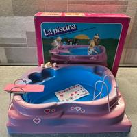 Piscina Barbie Ref.307 Vintage Anni 80 con Scatola
