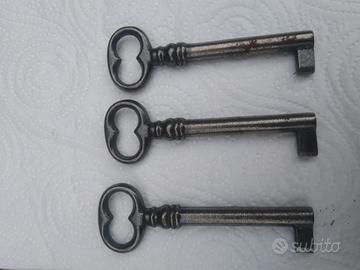 3 Chiavi nuove stile antico per mobili