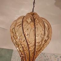 lampadario Murano con applique coordinato