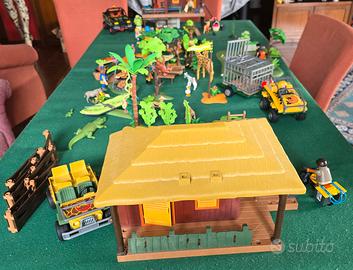 Lotto Playmobil cacciatori di frodo + rangers