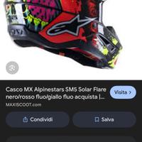 CASCO MOTOCROSS ALPINESTARS