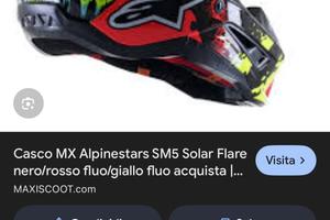 CASCO MOTOCROSS ALPINESTARS