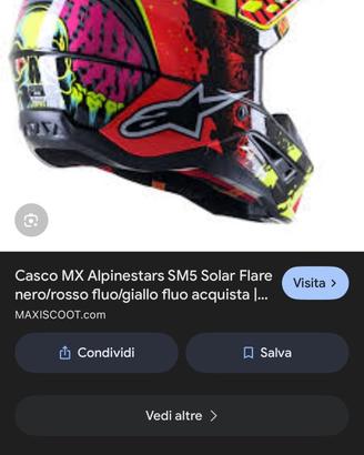 CASCO MOTOCROSS ALPINESTARS