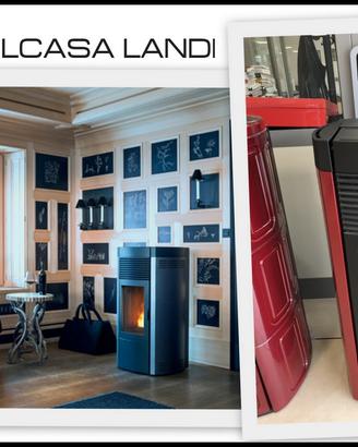 Stufa a pellet Musa 24Kw idro+aria - MCZ