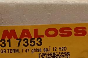 Gruppo Termico ø 47 in ghisa con spinotto ø 12 h2o