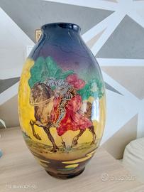 Vaso in ceramica lucida 