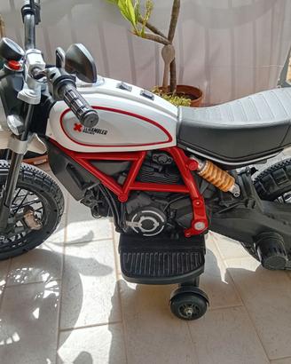 Moto elettrica bambini Ducati Scrambler