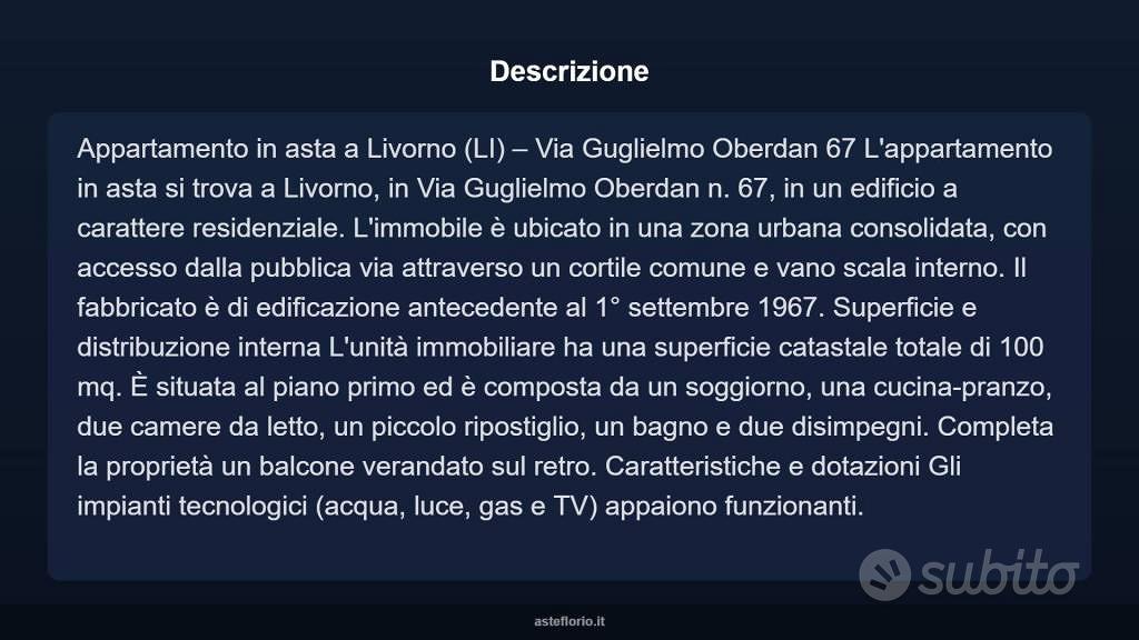 Appartamento – Livorno, Consiglio di Zona 2 - Vista 3