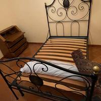 Letto in ferro nattuto