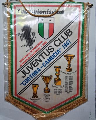 Gagliardetto Juventus Club Cortona Camucia