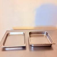 Teglie professionali Gastronorm in acciaio inox