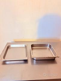Teglie professionali Gastronorm in acciaio inox
