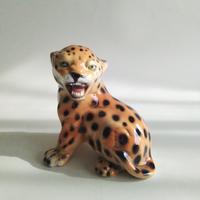Baby Leopardo in ceramica Ronzan