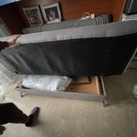 Divano letto con cassettone