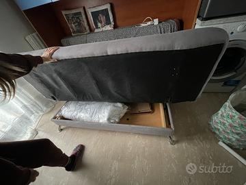 Divano letto con cassettone
