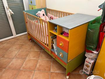 LETTO LETTINO FOPPAPEDRETTI PINOCCHIO CORIANDOLI