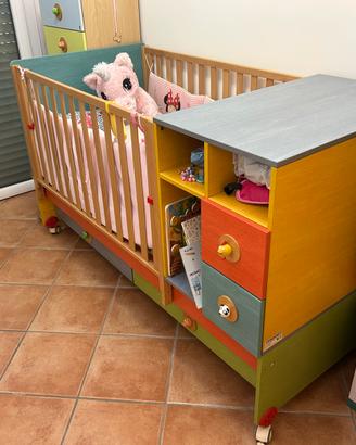 LETTO LETTINO FOPPAPEDRETTI PINOCCHIO CORIANDOLI