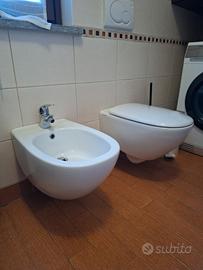 Wc + bidè modello sospesi
