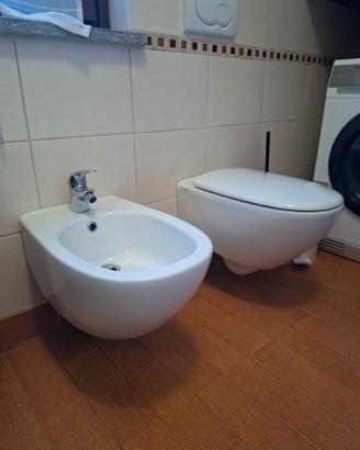 Wc + bidè modello sospesi