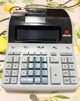 Calcolatrice  olivetti logos 812