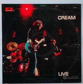 CREAM. LIVE CREAM. Vinile. 1 ed. Italiana 1970