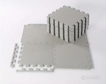 30 tappetini colore grigio palestra yoga fitness 