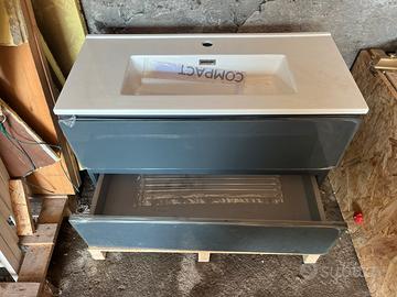 Lavabo bagno con 2 cassetti