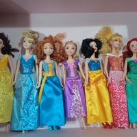 7 Barbie principesse disney