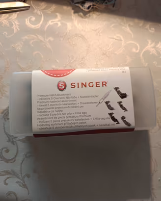 Kit 5 piedini per tagliacuci Singer