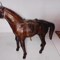 Cavallo in pelle secolo  XIX
