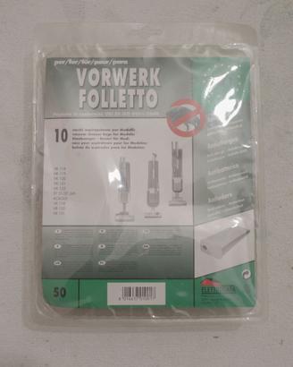 Sacchetti aspirapolvere Folletto