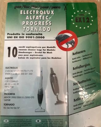 Sacchetti scopa elettrica Electrolux