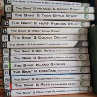 Collezione The Sims 2 originale – Rare ITA + UK 