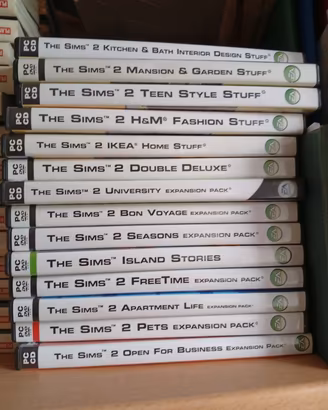 Collezione The Sims 2 originale – Rare ITA + UK 