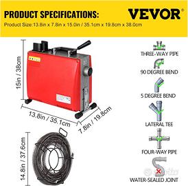 Molla sturatubi Macchina Pulizia Tubi