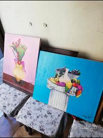 quadri con fiori 