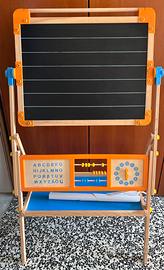 lavagna  2 in 1 In legno x bambini