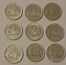 Monete 500 Lire Argento 835