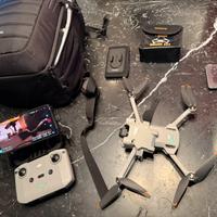 Dji mini 3 pro, 4 batterie, dji care, fullhack.