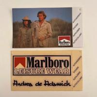 Adesivi Marlboro Wear Andrea de Adamich